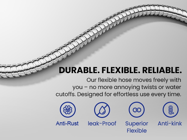 long shower hose