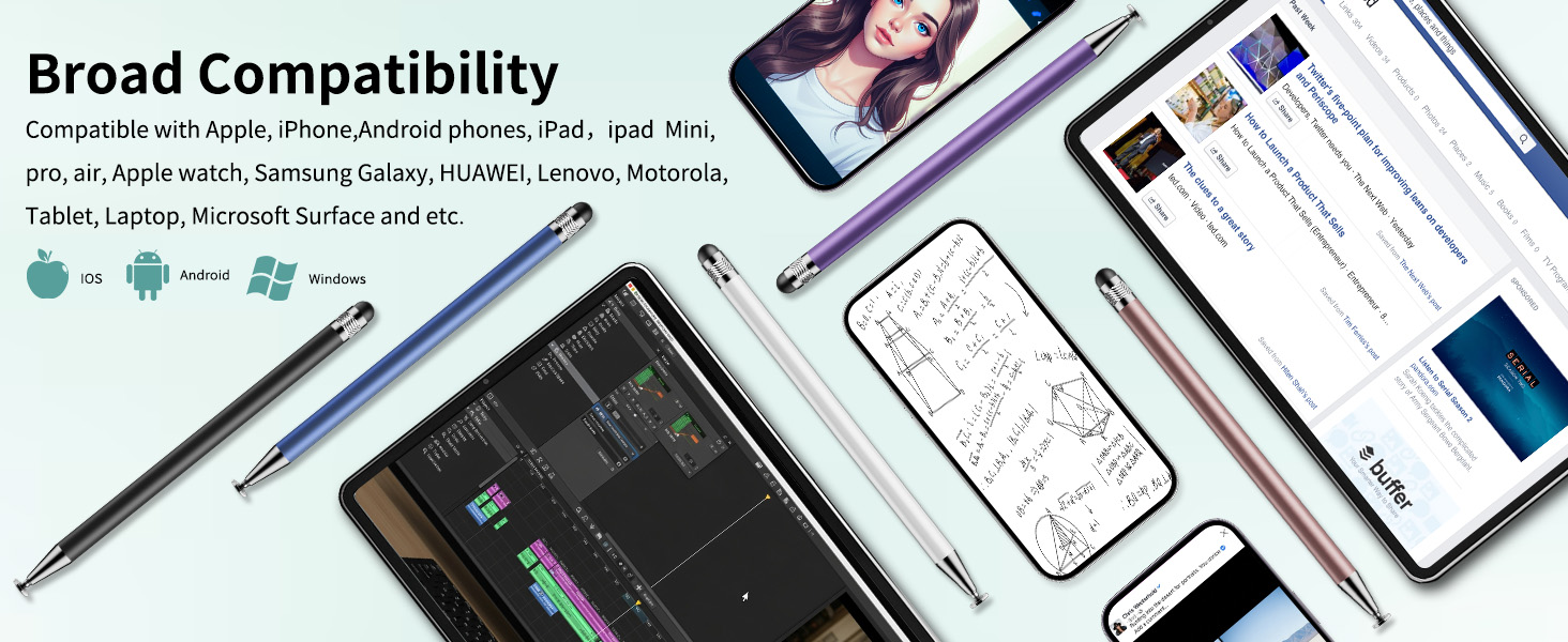 Stylus compatible for all devices