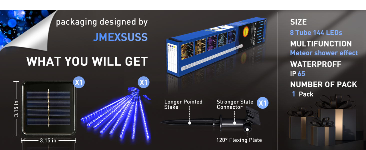 meteor shower lights outdoor