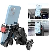 Upgraded Aluminum Phone Mount for Ford F-150 2021-2024, Ford F-250/F-350 2023-2024, F-150 Lightni...