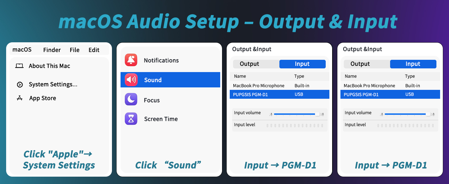 macOS Audio Setup