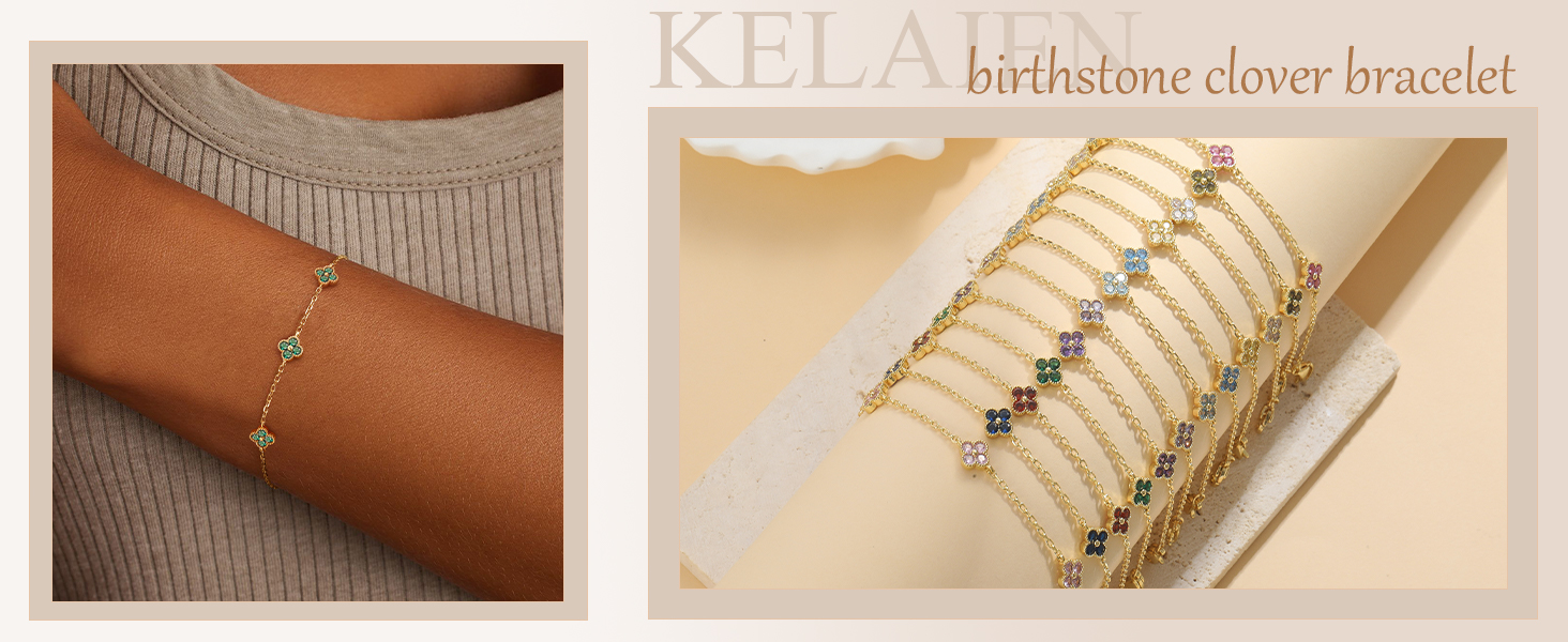 birthstone bracelets for women