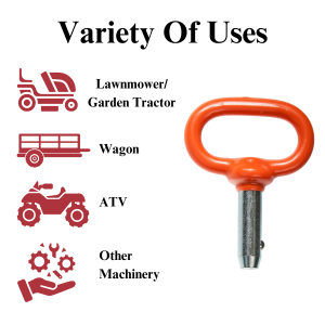 Double HH, 85312, Orange Handle Detent 3/8" x 2"