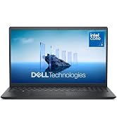 Dell 15 Laptop DC15250-15.6-inch FHD 120Hz Display, Intel Core 3 Processor 100U Processor, 8GB DD...