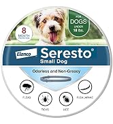 Seresto Small Dog Vet-Recommended Flea & Tick Treatment & Prevention Collar for Dogs Under 18 lbs...