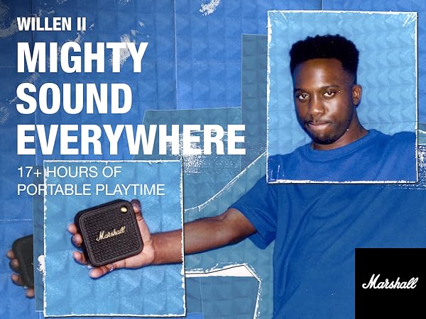 Willen II - Mighty Sound Everwhere with 17+ Hours of Portable Playtime