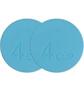 Yodecy Silicone 4Cup Bowl Lids fit Pyrex Glass Bowls 7201-PC 4 Cup, Yodecy Silicone Bowl Lids fit...