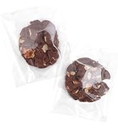Druvian Cookie Bags 6x9 Inch Clear 200 Pcs, Self Seal Cellophane Bags Food Grade, Resealable Tran...