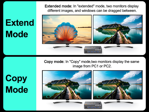 kvm switch 4k 144hz gaming kvm switch dual monitor kvm switch