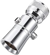 Enhon 1 Set 2 Setting Pivoting Single Spray Shower Head with Shut Off Valve Replacement for 52652...