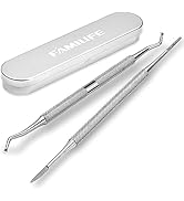 FAMILIFE Ingrown Toenail File and Lifter, 2pcs Ingrown Toenail Tool Double Sided with Storage Cas...