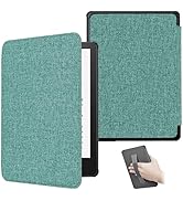 ZSLVPN for Kindle Paperwhite Case 2024 - Slim Solid PU Leather Kindle Cover with Hand Strap, Auto...