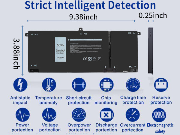 dell h5ckd 53wh battery