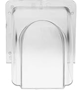 Mikikit Doorbell Rain Cover, Waterproof Doorbell Cover Outdoor Keypad Cover Plastic Doorbell Prot...