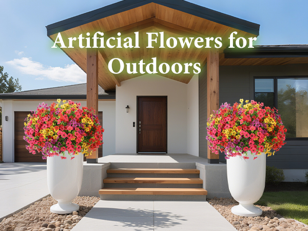 Artficial Flowers for Outdoors