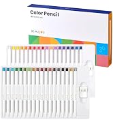 Kaco KALOR 36 Premium Color Mechanical Pencil Set, Refillable Soft Lead Cores, 36 Count, Pack of ...