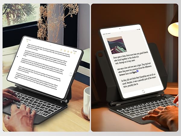 For iPad 9th 8th 7th Generation Keyboard Case