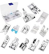 Fbshicung 13Pcs Presser Feet Set for Household Sewing Machine Brother Singer Janome Toyota...