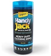 Wipex Handy Jack Heavy Duty Wipes, Dual Texture Cleaning Cloth, Use on Hands, Equipment, Tools, G...