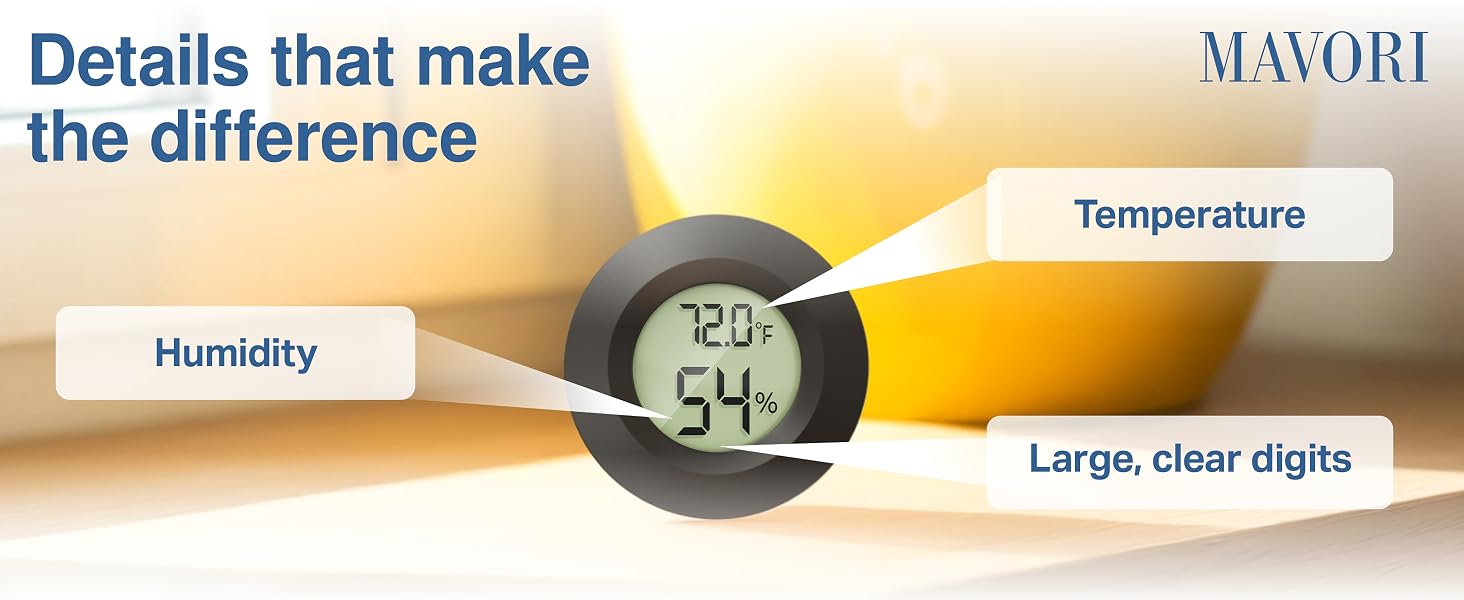 Mini Thermo Hygrometer
