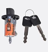 Ignition Switch Lock Cylinder with 2 Keys Compatible with Ford E-150 E-250 E-350 F250 F350 Lincol...