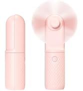 Coohea Handheld Fan Powerful Mini Fan USB Rechargeable Portable Fan Battery Operated Small Fan Li...