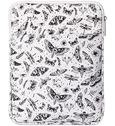 VeloKomo Padded Ereader Sleeve Pouch - Protective Book Sleeve for Kindle | 6-7 Inch Moth Print Ta...