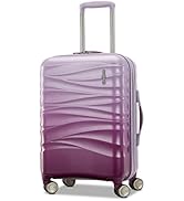 American Tourister Cascade Hardside Expandable Luggage Wheels, Purple Haze, 20-Inch Spinner