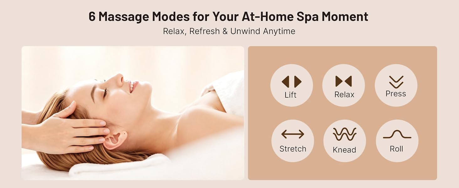 6 Massage Modes