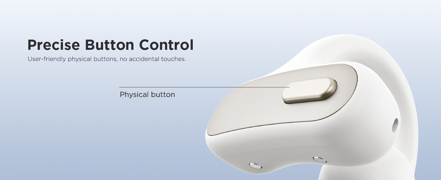 clip-on wireless bluetooth earphones