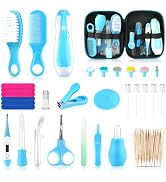 Baby Healthcare and Grooming Kit, Electric Safety Nail Trimmer Baby Nursery Set Newborn Nursery H...