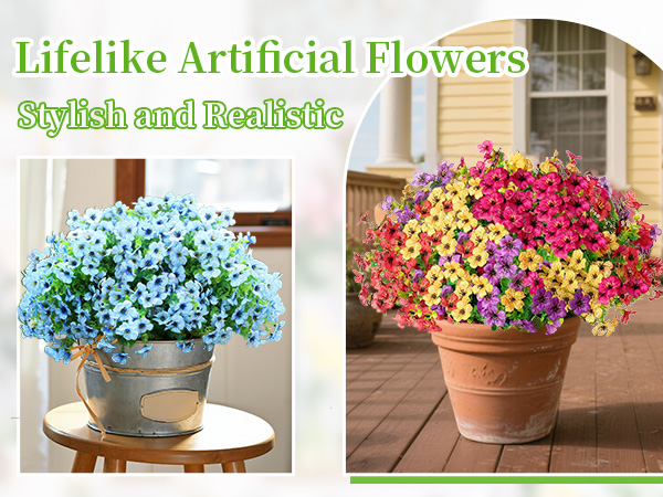 Lifelike artificial flower