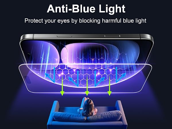 matte blue light screen protector 17