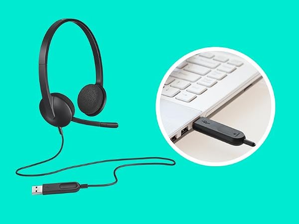 Logitech H340