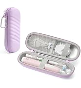 SQERO Electric Toothbrush Case for Oral-B Pro/iO/Philips Sonicare, Waterproof Traveling Toothbrus...
