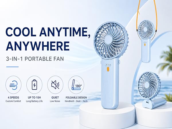 Portable Hand Fan
