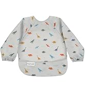 Tiny Twinkle Long Sleeve Bib for Babies & Toddlers | Waterproof Smock Bib for Eating | Machine Wa...