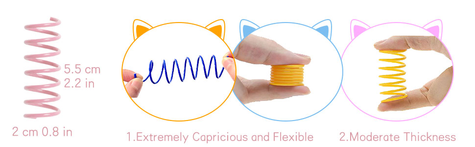 cat spring toys