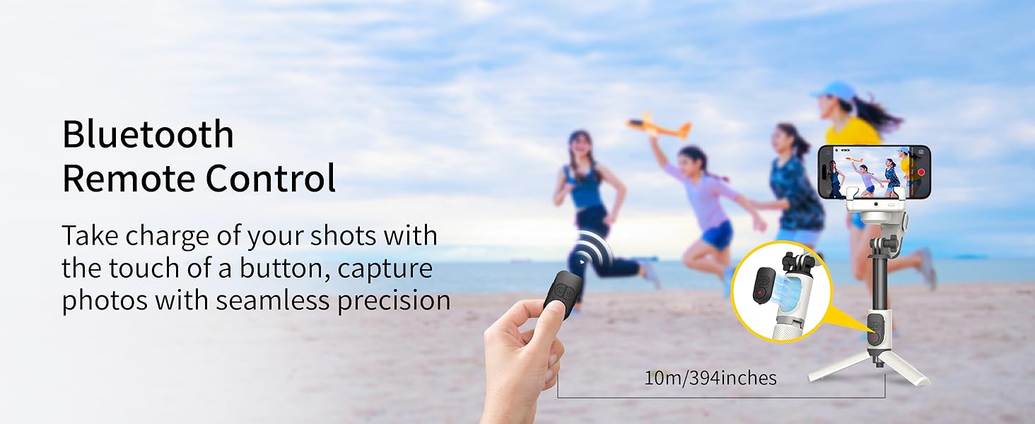 gimbal stabilizer for iphone gimbal tripod for cell phone selfie stick tripod