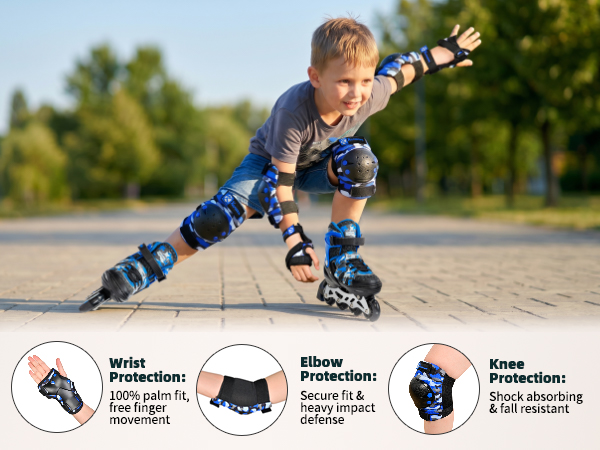 elbow and knee pads kids 4-6