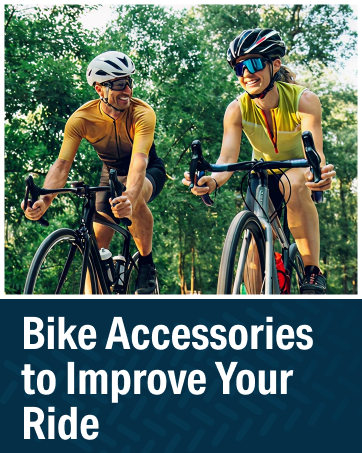 bike seats and helmets