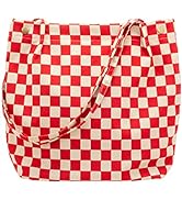 PAZIMIIK Corduroy Tote Bags for Women Travel Reusable Grocery Shopping Shoulder Go-to Everyday Ba...