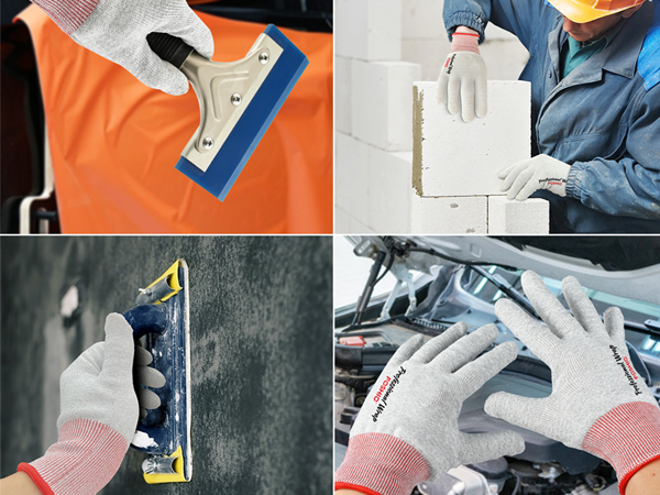 vinyl wrap gloves, wrap gloves, car wrap gloves, glove, cotton gloves, working gloves