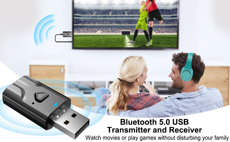 NETVIP Bluetooth USB Transmitter and Receiver