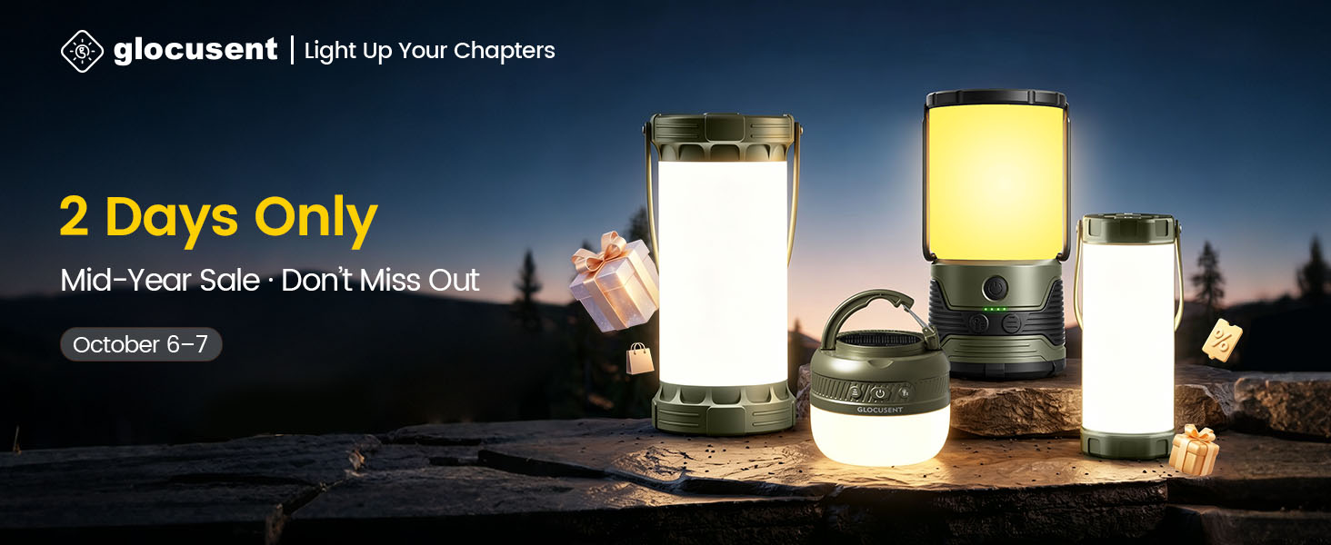 camping lantern rechargeable