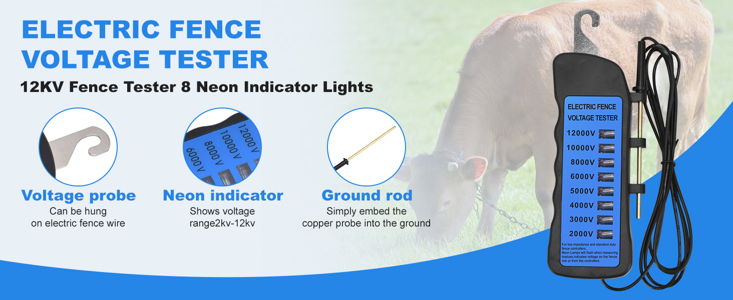 electric fence electric fence tester voltage tester outlet tester non contact voltage tester tester