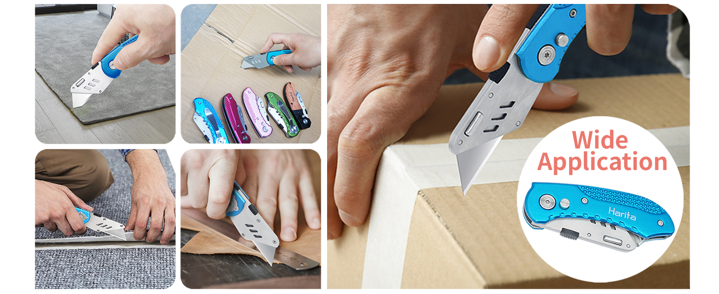 Harita box cutter utility knife-blue-05L
