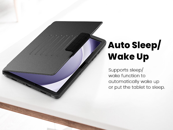 Case for Samsung Galaxy Tab A9+ Plus 11'', Auto Sleep/Wake Case with Magnetic Multi-Angles Stand