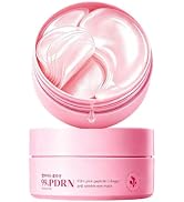 60PCS Collagen Under Eye Patches, Eye Patches for Puffy Eyes & Dark Circles | Hydrating Gel Eye M...