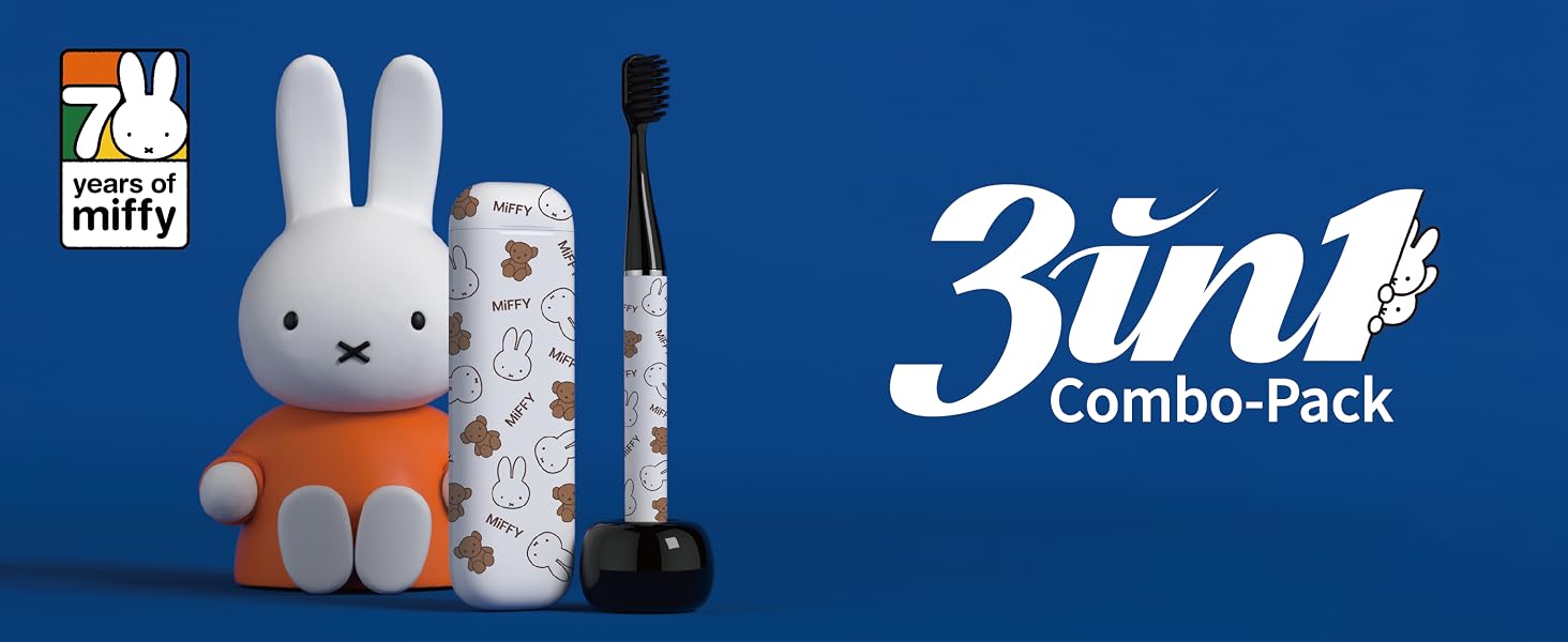 miffy MIPOW BRUSH GO SlimPro i4 Electric Toothbrush